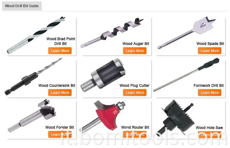 Liquidazione Punte da trapano HSS Strumento di fabbrica Coclea esagonale personalizzata 1/4 SDS Max Drill Bit